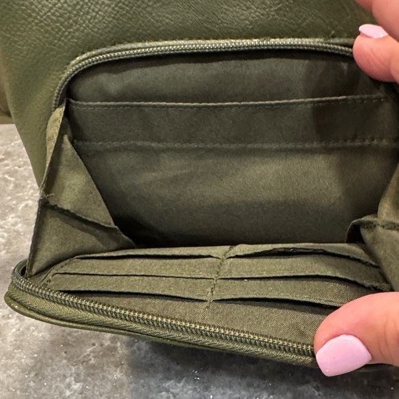 Olive Green Crossbody Bag - Picture 2 of 5